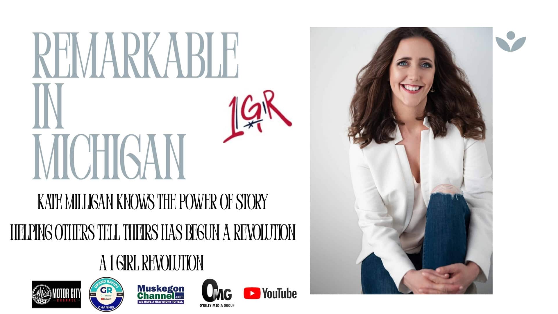 remarkable in michigan kate milligan lead